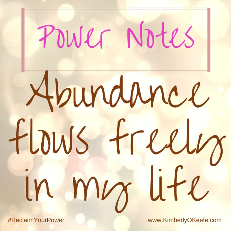 Power Notes | Kimberly O'Keefe