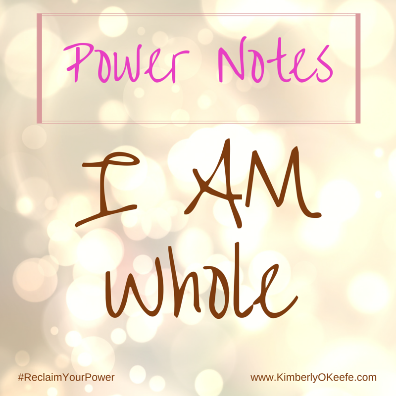 Power Notes | Kimberly O'Keefe